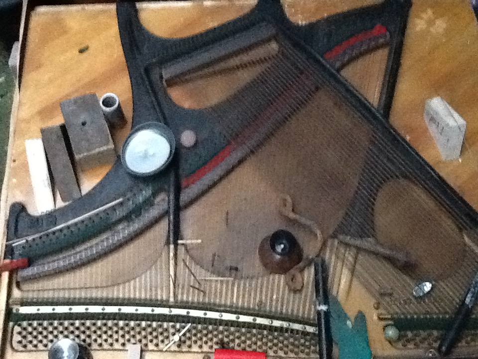 Prepared piano